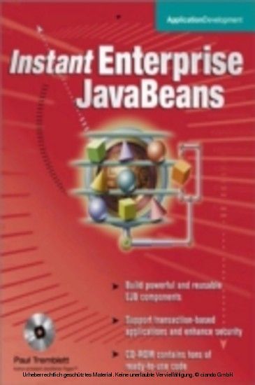 Instant Enterprise JavaBeans main product photo