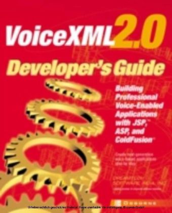 VoiceXML 2.0 Developer's Guide
