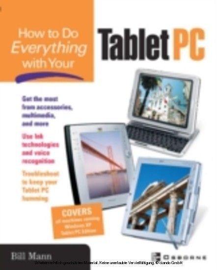 How To Do Everything with Your Tablet PC main product photo