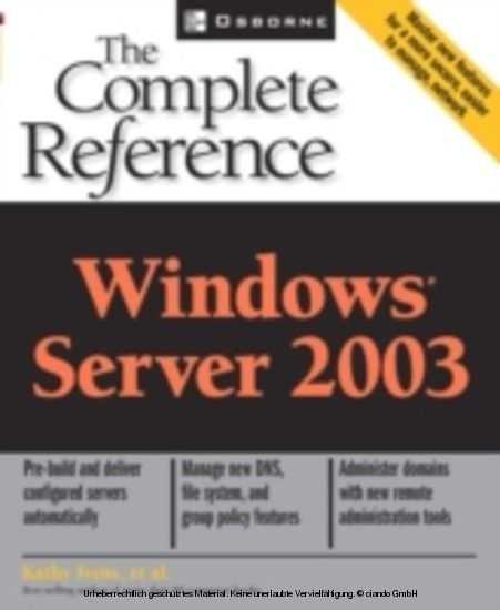 Windows Server 2003 main product photo