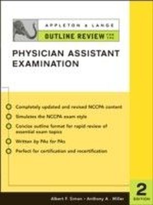 Appleton & Lange Outline Review for the Physician Assistant Examination, Second Edition main product photo