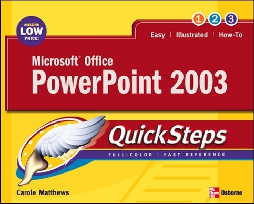 Microsoft Office PowerPoint 2003 QuickSteps main product photo