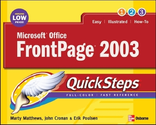 Microsoft Office FrontPage 2003 QuickSteps main product photo