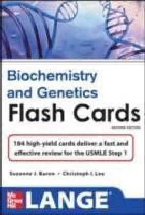 Lange Biochemistry and Genetics Flash Cards 2/E main product photo