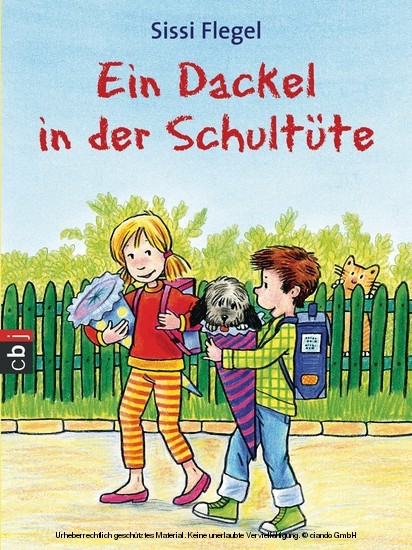 Ein Dackel in der Schultüte main product photo