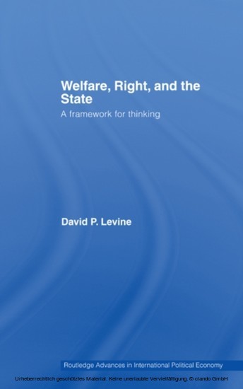 Welfare, Right and the State main product photo