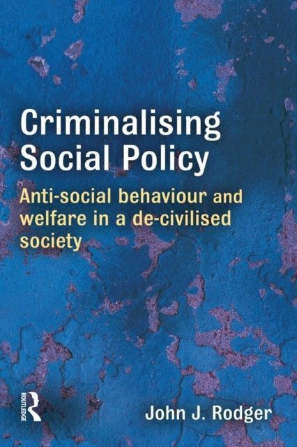 Criminalising Social Policy main product photo