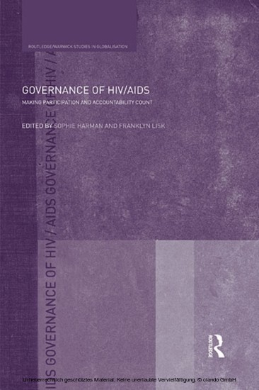 Governance of HIV/AIDS main product photo