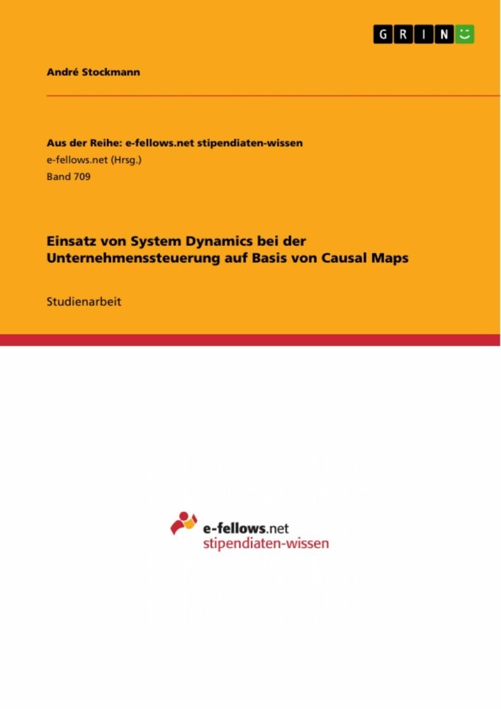 Einsatz von System Dynamics bei der Unternehmenssteuerung auf Basis von Causal Maps main product photo