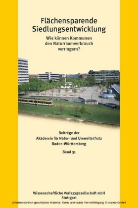 Flächensparende Siedlungsentwicklung