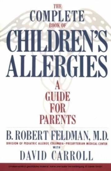 Complete Book of Children's Allergies main product photo
