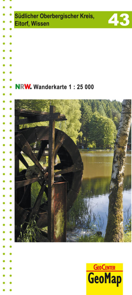 GeoMap Karte Südlicher Oberbergischer Kreis, Eitorf, Wissen main product photo