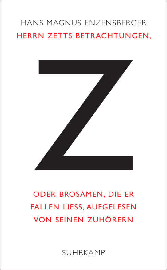 Herrn Zetts Betrachtungen, oder Brosamen, die er fallen ließ, aufgelesen von seinen Zuhörern main product photo