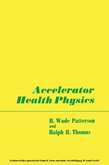 Accelerator Health Physics main product photo