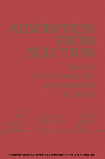 Adsorption From Solution main product photo