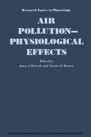 Air Pollution: Physiological Effects main product photo
