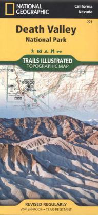 National Geographic Trails Illustrated Map Death Valley National Park