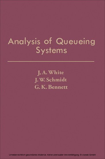 Analysis of Queueing Systems main product photo