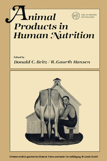 Animal Products in Human Nutrition main product photo