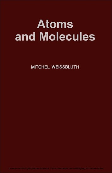 Atoms and Molecules main product photo