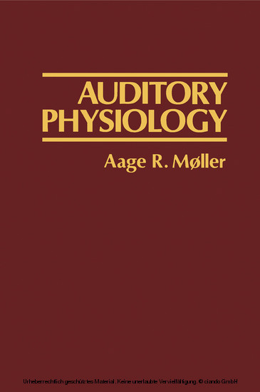 Auditory Physiology main product photo