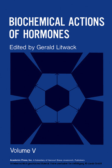 Biochemical Actions of Hormones V5 main product photo