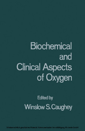 Biochemical and Clinical Aspects of Oxygen