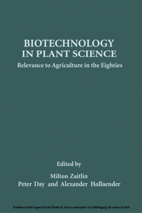 Biotechnology in Plant Science