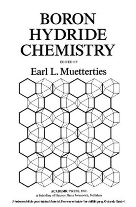 Boron Hydride Chemistry
