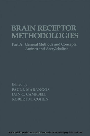 Brain Receptor Methodologies Pt A main product photo
