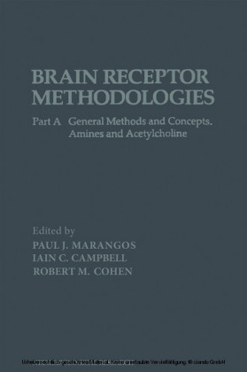 Brain Receptor Methodologies Pt A