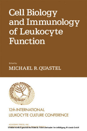 Cell Biology and Immunology of Leukocyte Function