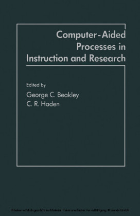 Computer-Aided Processes in Instruction and Research