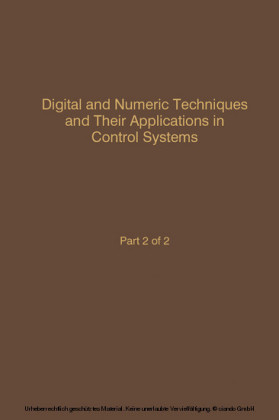Control and Dynamic Systems V56: Digital and Numeric Techniques and Their Application in Control Systems