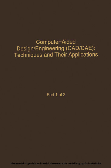 Control and Dynamic Systems V58: Computer-Aided Design/Engineering (Cad/Cae) Techniques And Their Applications Part 1 of 2 main product photo