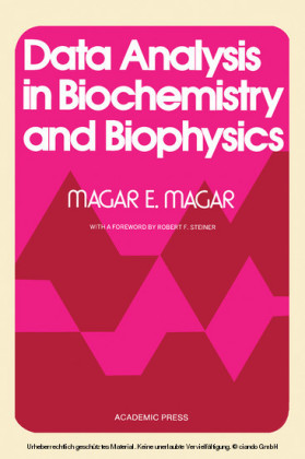 Data Analysis in Biochemistry and Biophysics