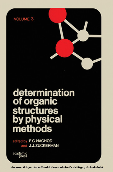 Determination of Organic Structures by Physical Methods V3 main product photo