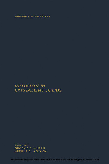 Diffusion in Crystalline Solids main product photo