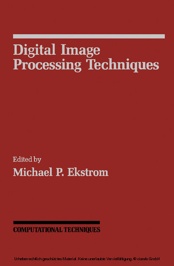 Digital Image Processing Techniques main product photo