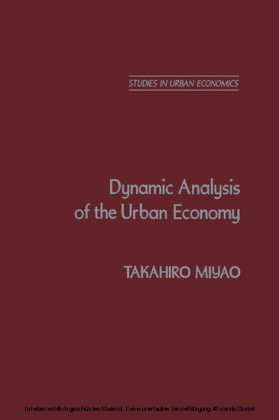 Dynamic Analysis of the Urban Economy