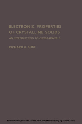 Electronic Properties of Crystalline Solids