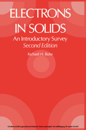 Electrons in Solids 2e
