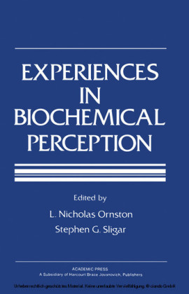Experiences in Biochemical Perception