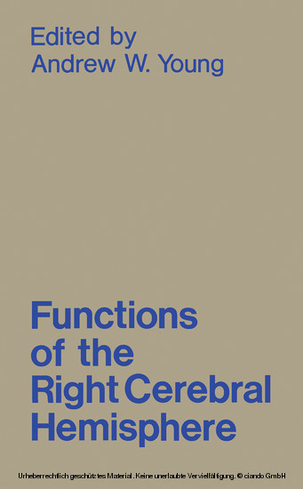 Functions of the Right Cerebral Hemisphere main product photo