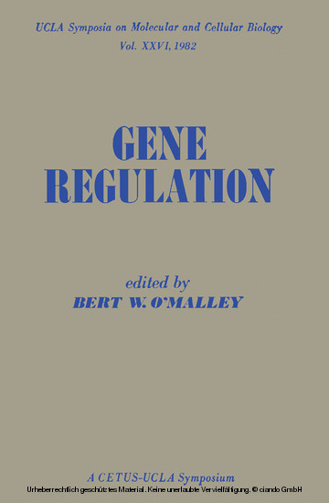 Gene Regulation main product photo