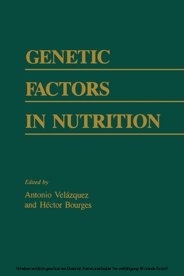 Genetic Factors In Nutrition main product photo