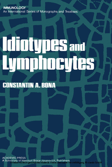 Idiotypes and Lymphocytes main product photo