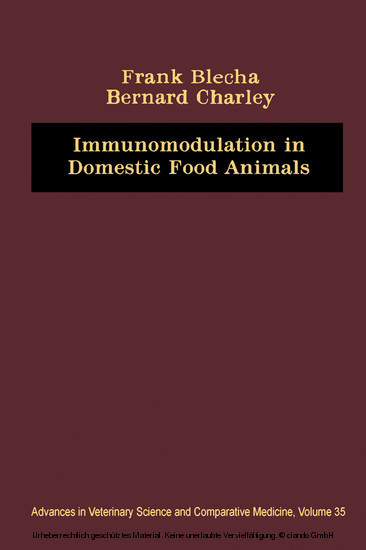 Immunomodulation in Domestic Food Animals main product photo