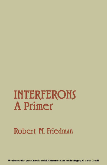 Interferons A Primer main product photo