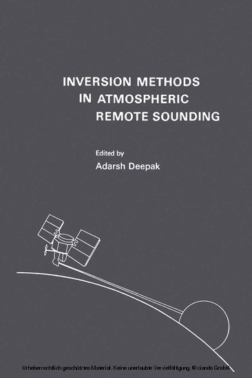 Inversion Methods in Atmospheric Remote Sounding main product photo